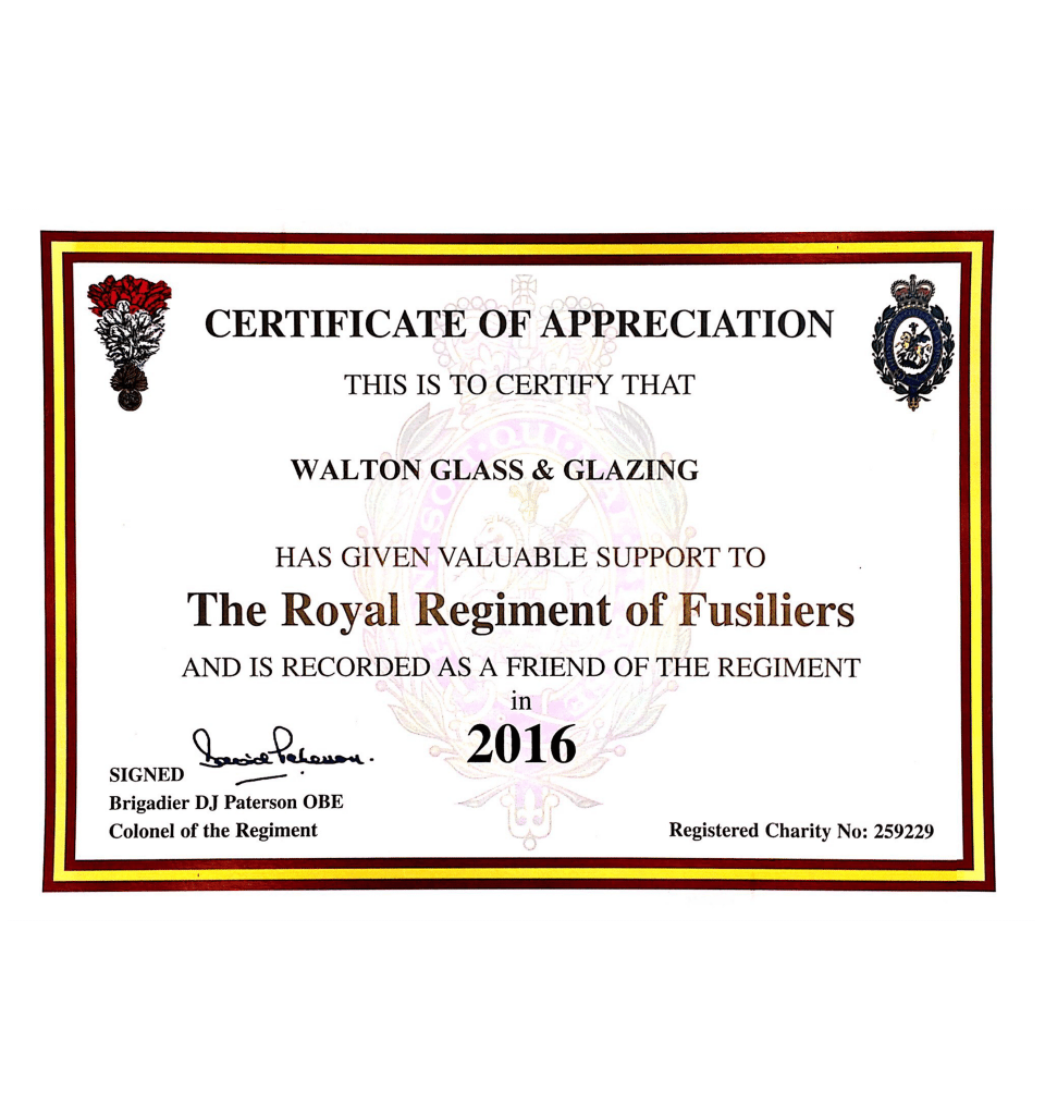 Certificate 2016